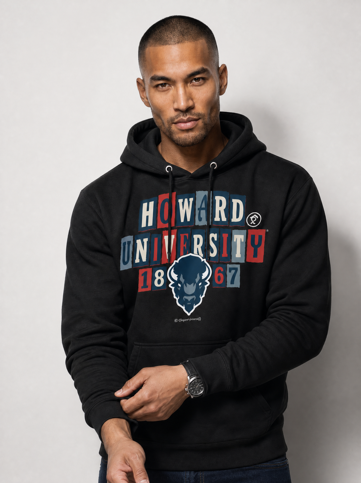Howard University - Collage Hoodie