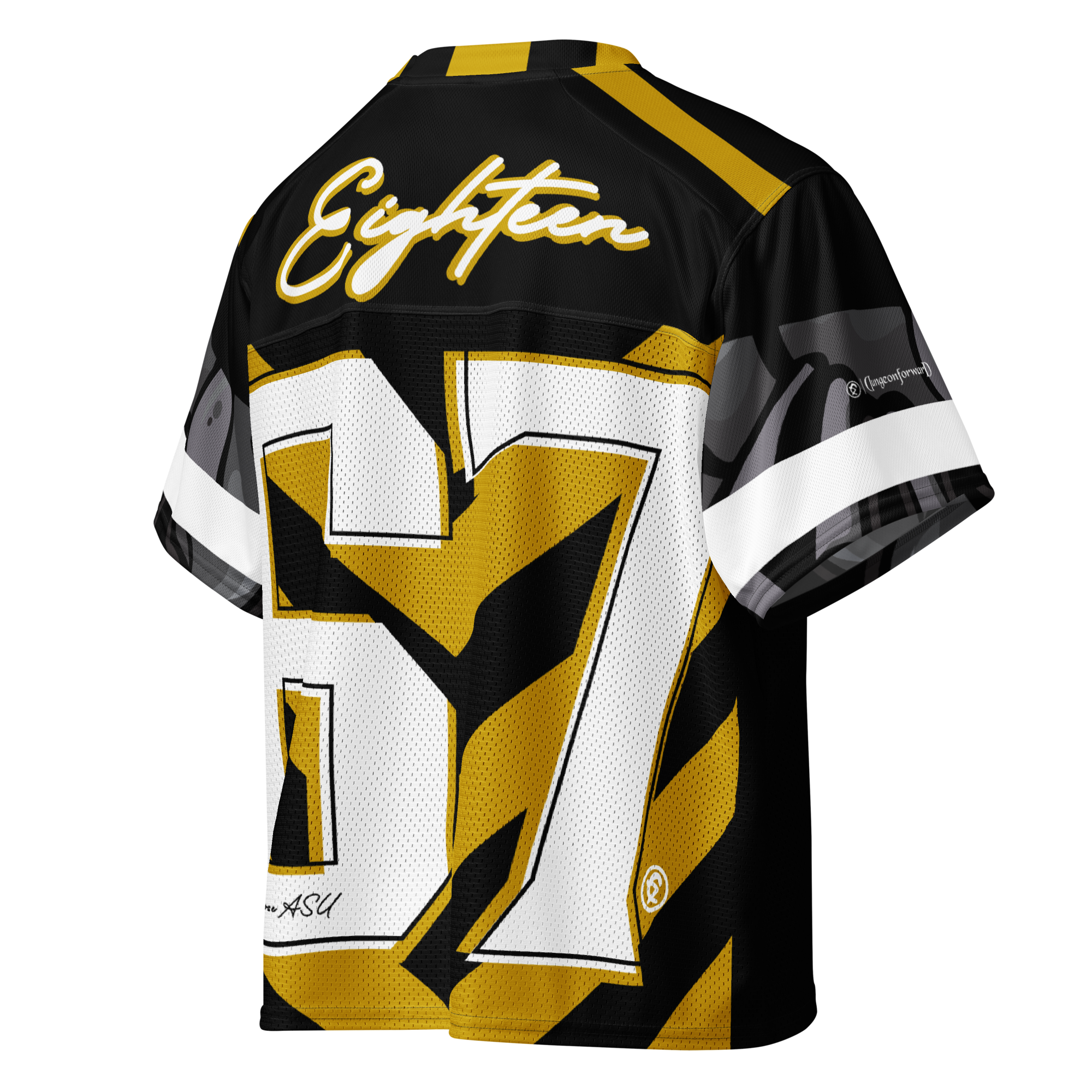 Alabama State University - Phenom HBCU Box Football Jersey