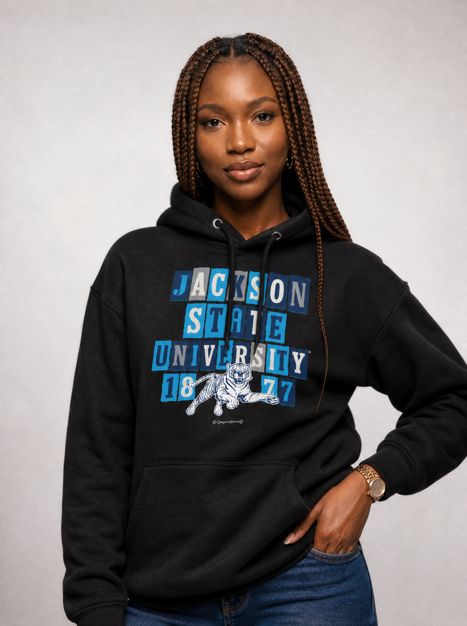 Jackson State University - Collage Hoodie