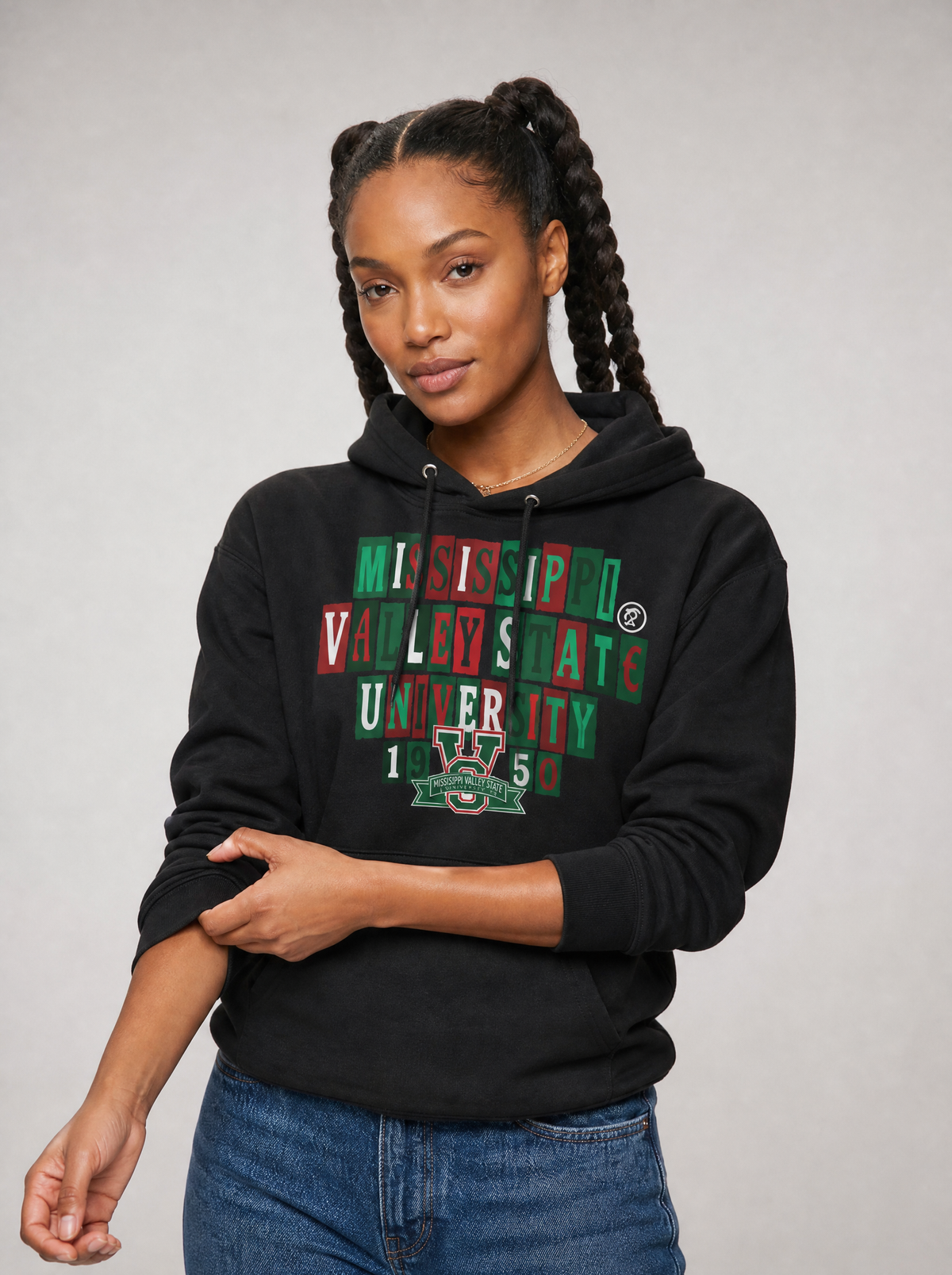 Mississippi Valley State University - Collage Hoodie