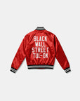 Classic Black Wall Street Bomber II (Red)