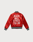 Classic Black Wall Street Bomber II (Red)