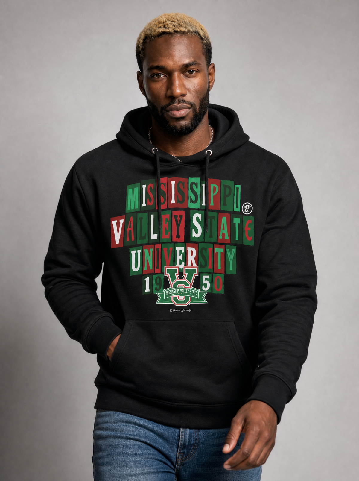 Mississippi Valley State University - Collage Hoodie