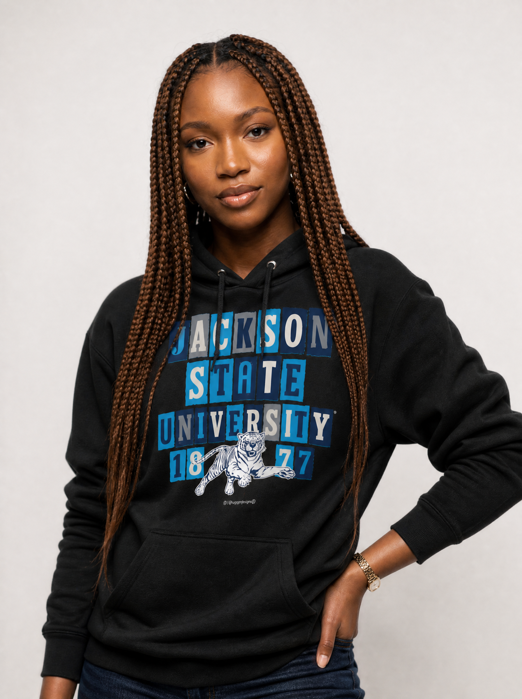 Jackson State University - Collage Hoodie