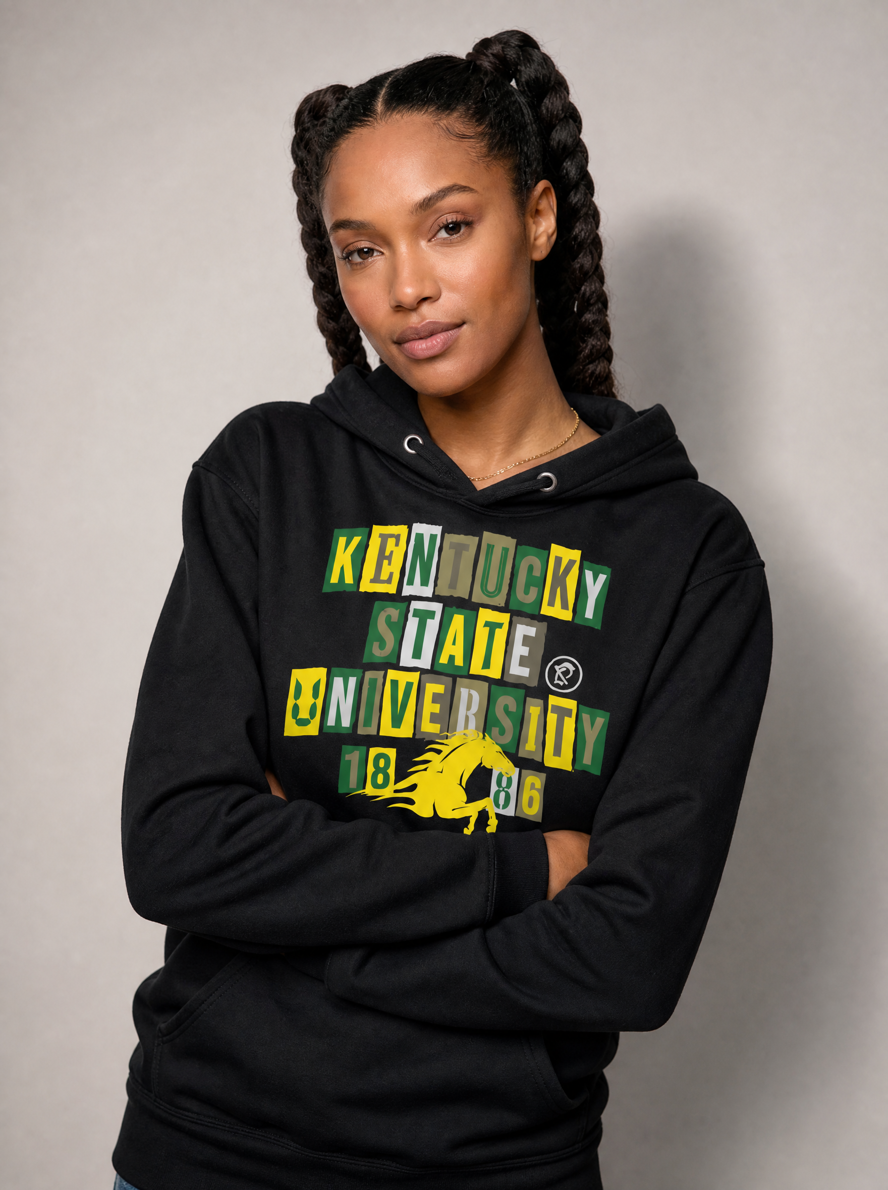 Kentucky State University - Collage Hoodie