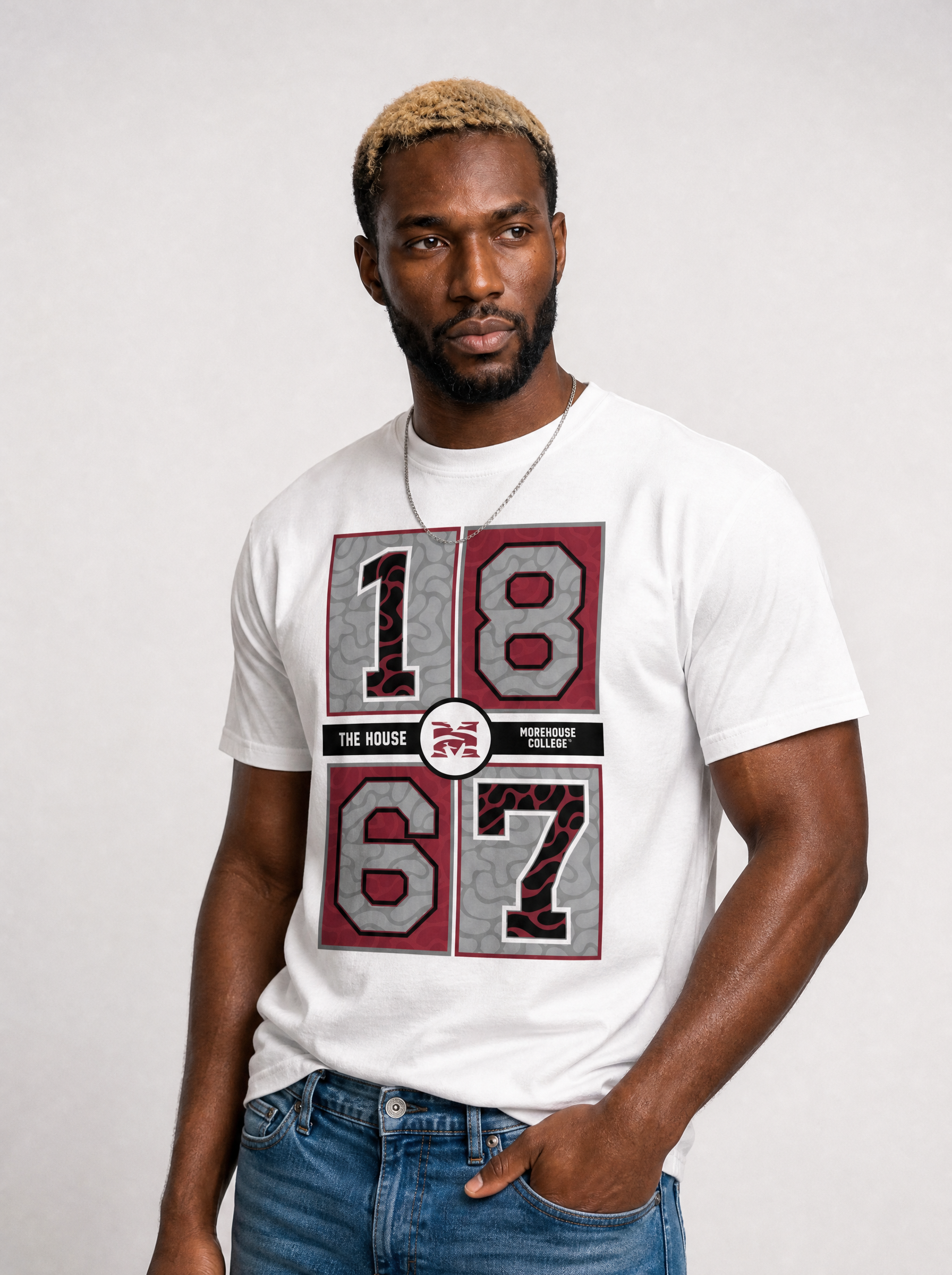 Dungeon Forward - The Yard History - Morehouse College - Concrete Date Tee
