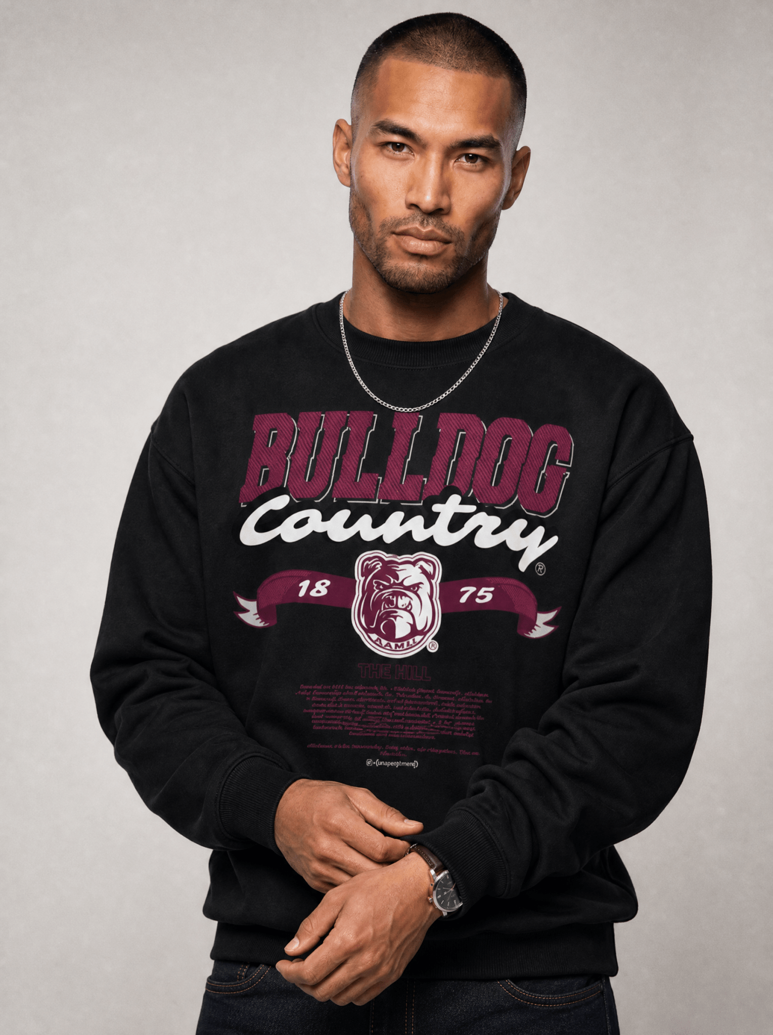Dungeon Forward - Alabama A&amp;M University - Bulldog Country - Classic Sweatshirt
