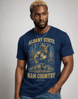 Dungeon Forward - Albany State University - The Yard Bootleg Pusher Pusher Tee