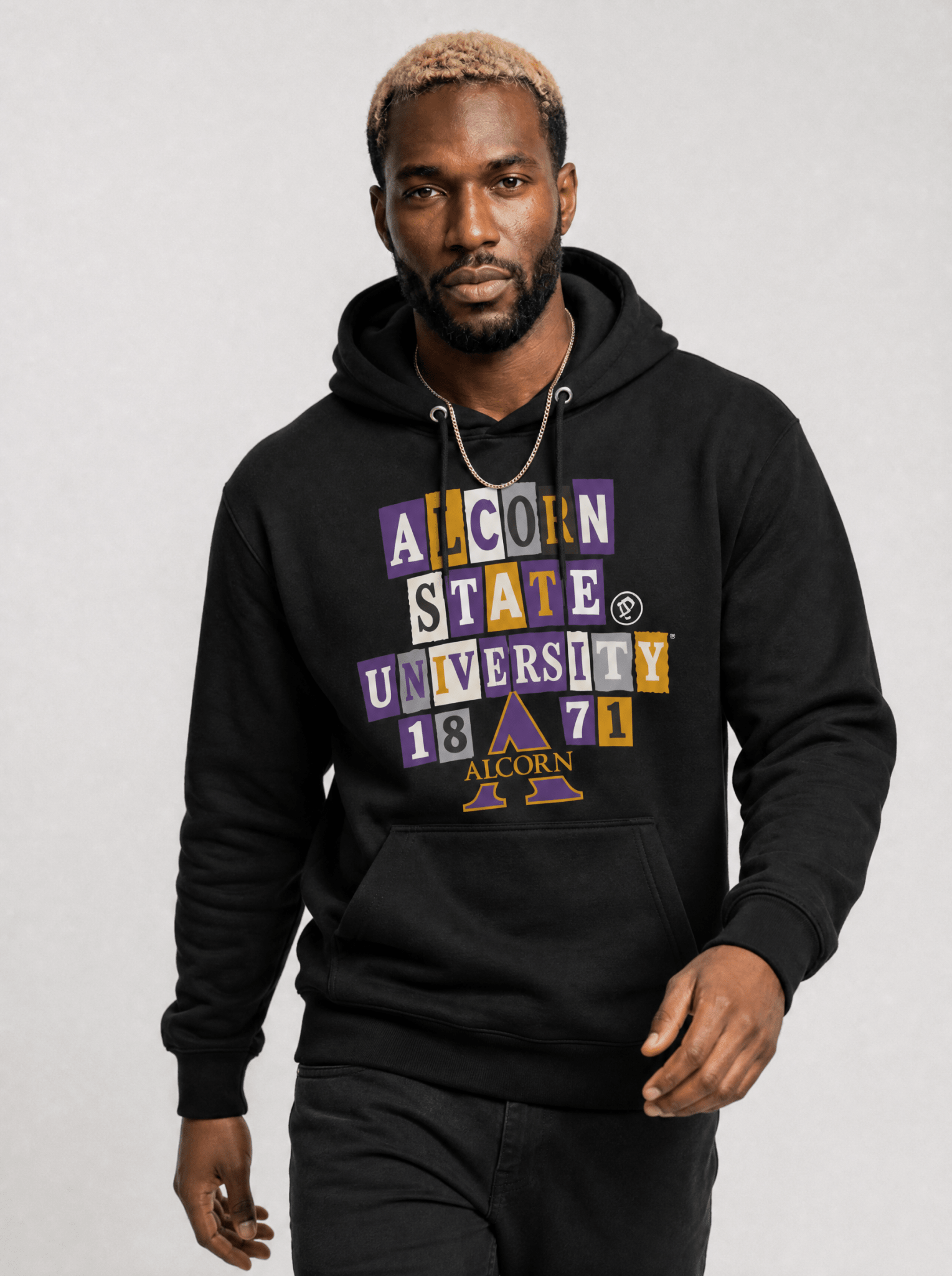 Alcorn State University - Collage Hoodie
