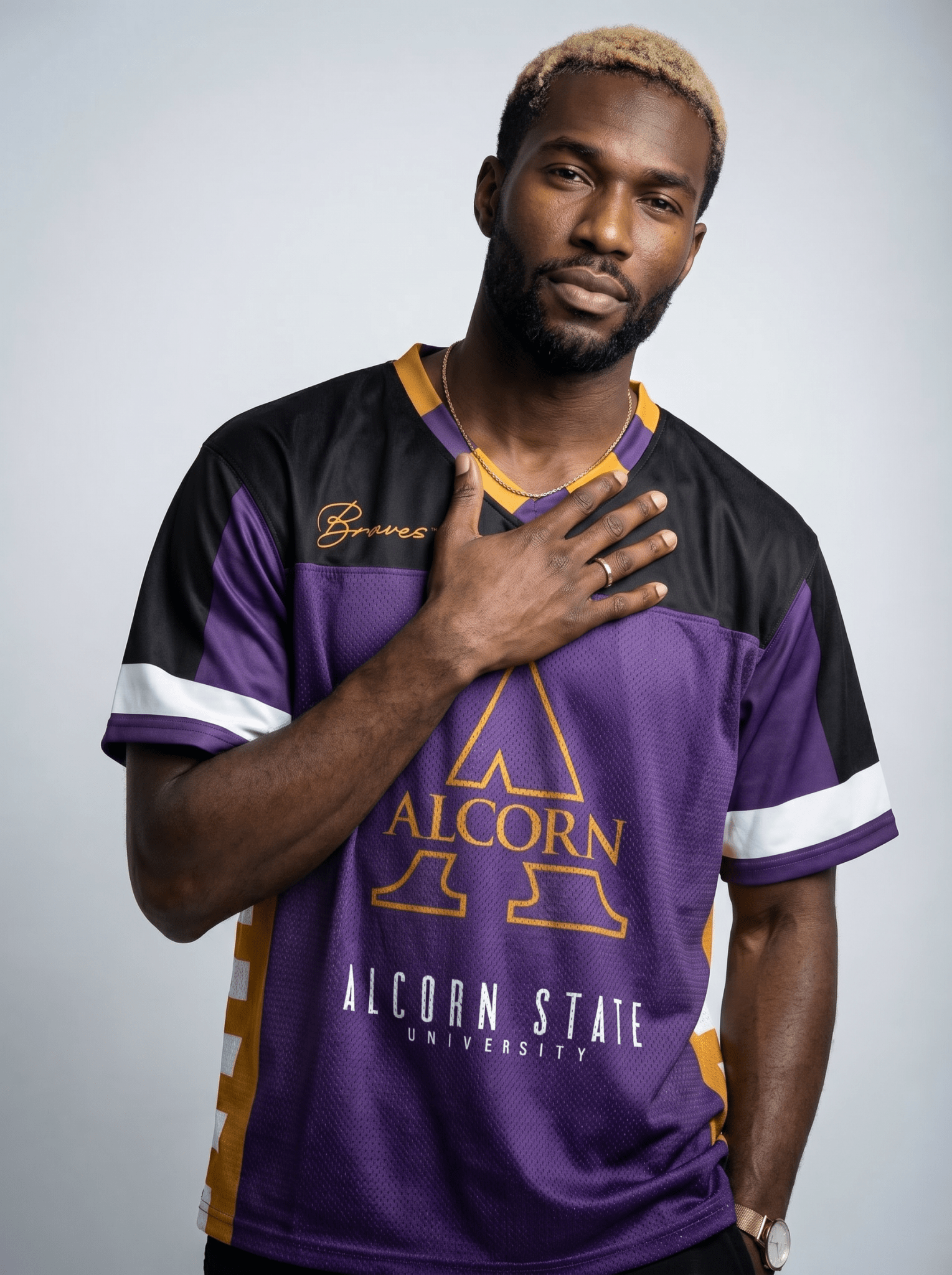 Alcorn State University - Phenom HBCU Box Jersey