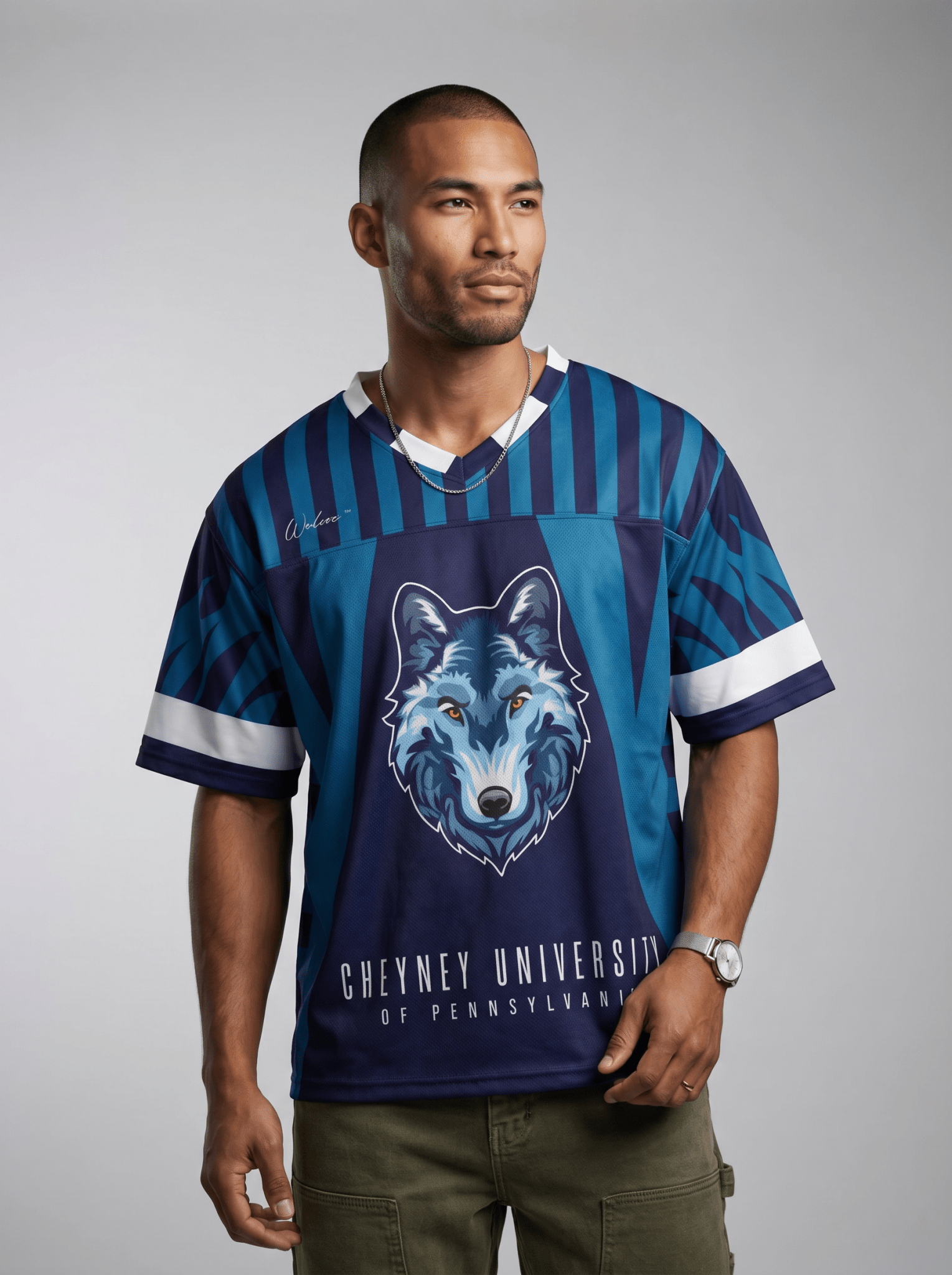 Cheyney University - Phenom HBCU Box Football Jersey