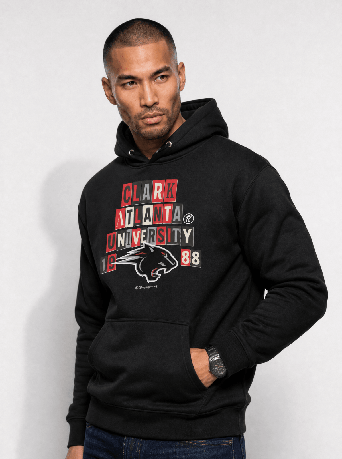 Clark Atlanta University - Collage Hoodie