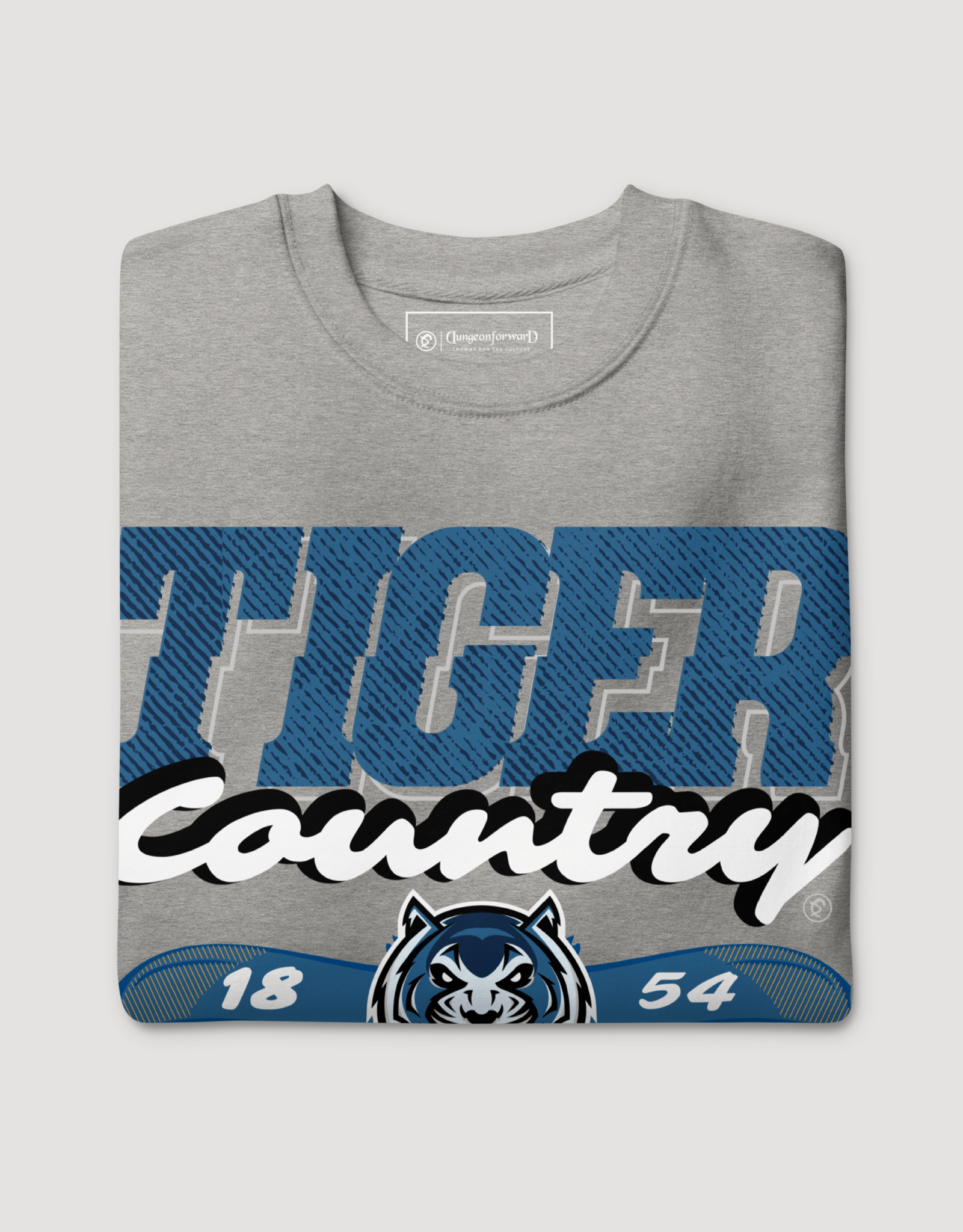 Dungeon Forward - Lincoln University of Missouri - Blue Tiger Country - Classic Sweatshirt