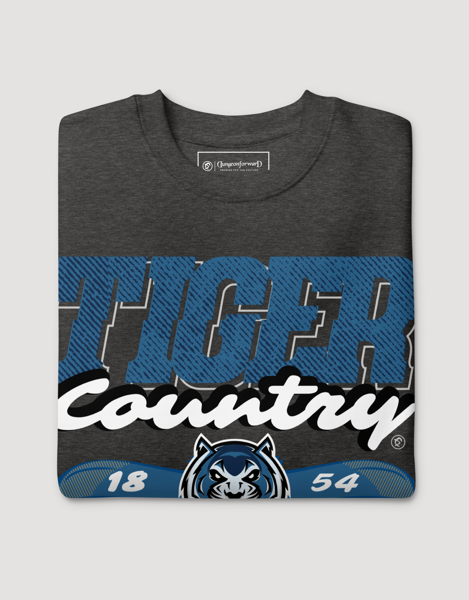 Dungeon Forward - Lincoln University of Missouri - Blue Tiger Country - Classic Sweatshirt