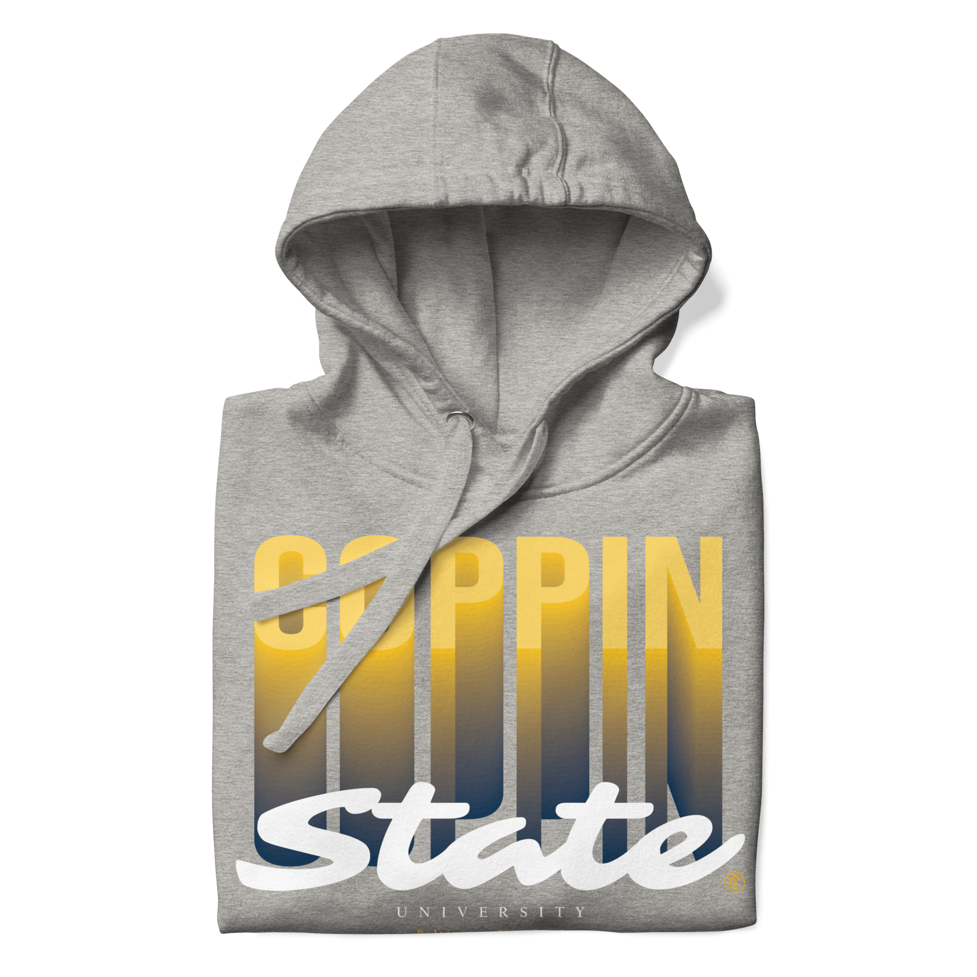 Dungeon Forward - The Yard Essentials - Coppin University - Fade Hoodie