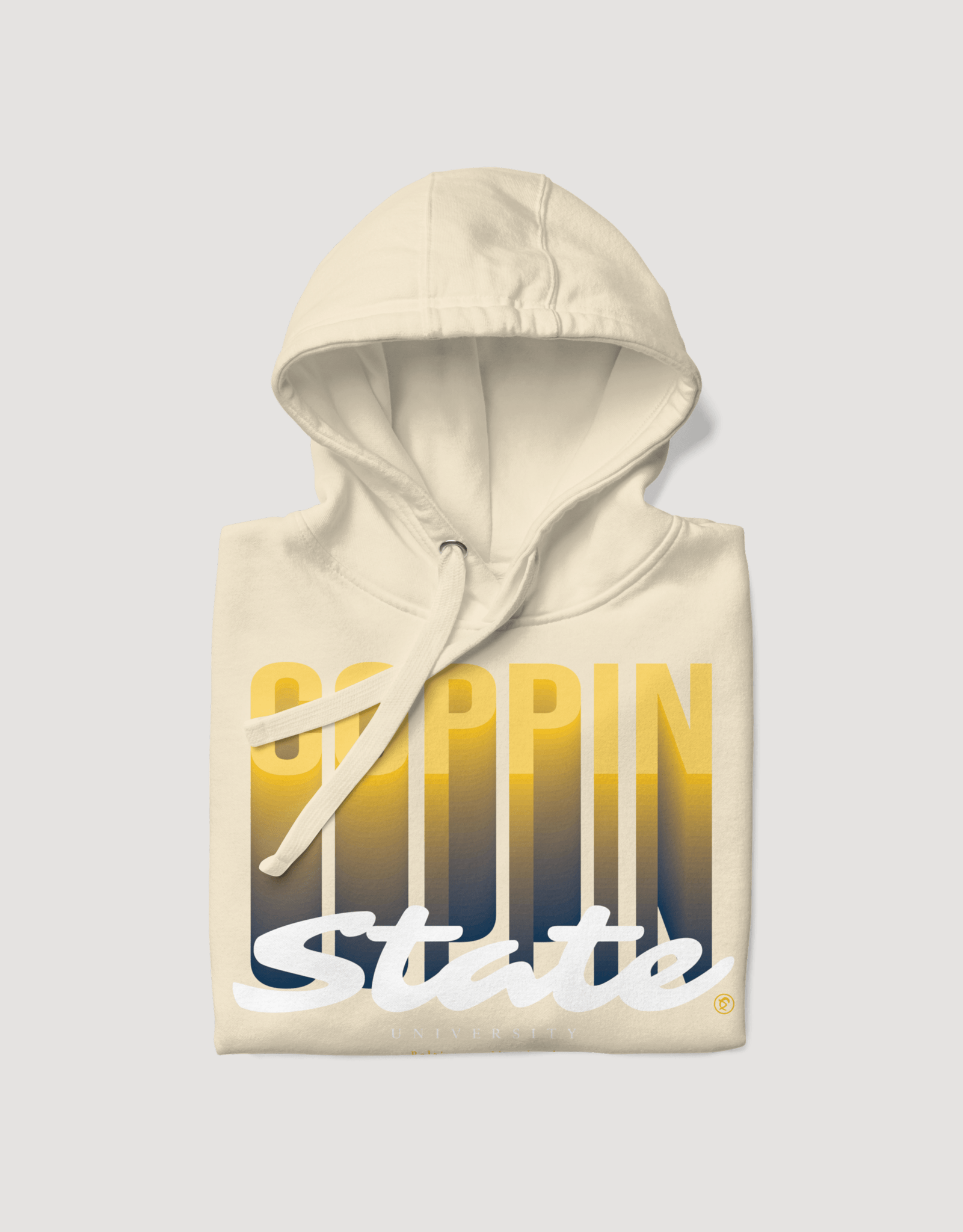 Dungeon Forward - The Yard Essentials - Coppin University - Fade Hoodie