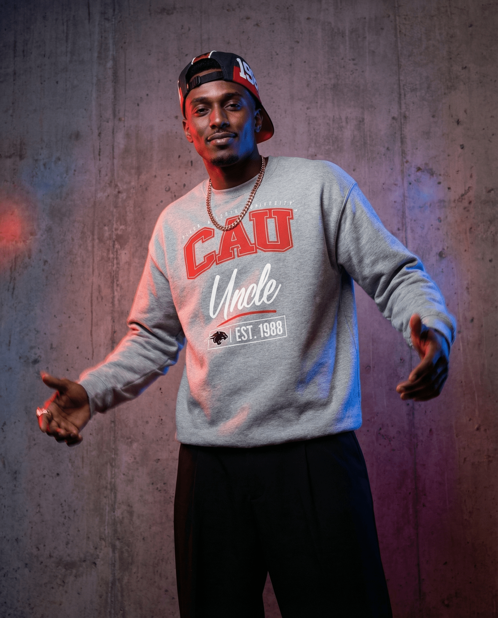 Clark Atlanta University (CAU) - The Family - Sweatshirt