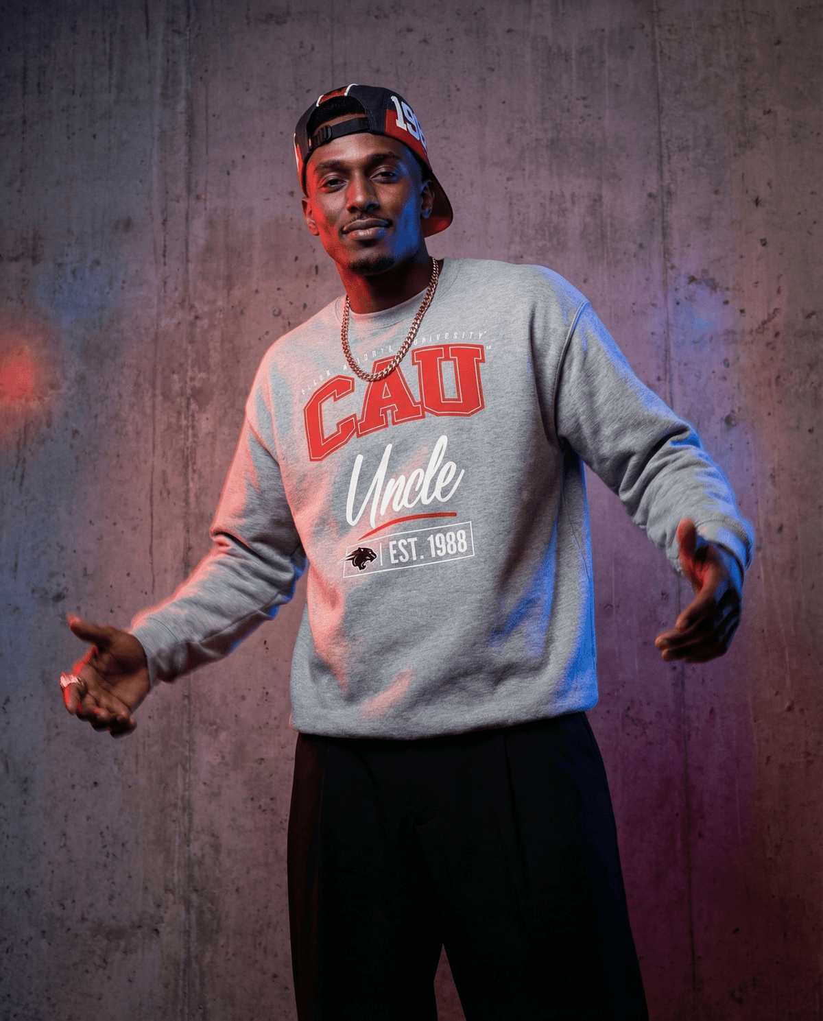 Clark Atlanta University (CAU) - The Family - Sweatshirt