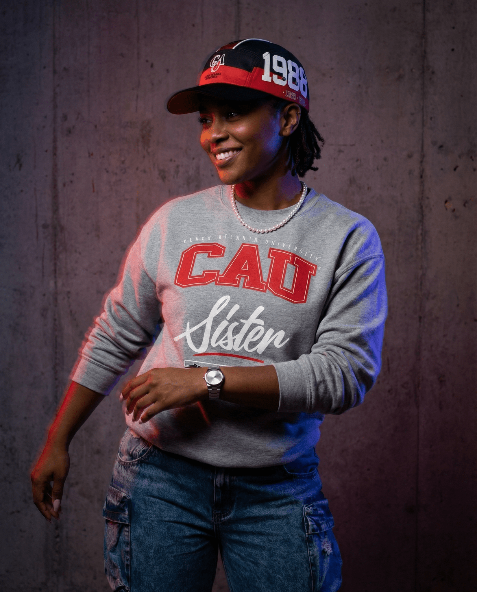 Clark Atlanta University (CAU) - The Family - Sweatshirt