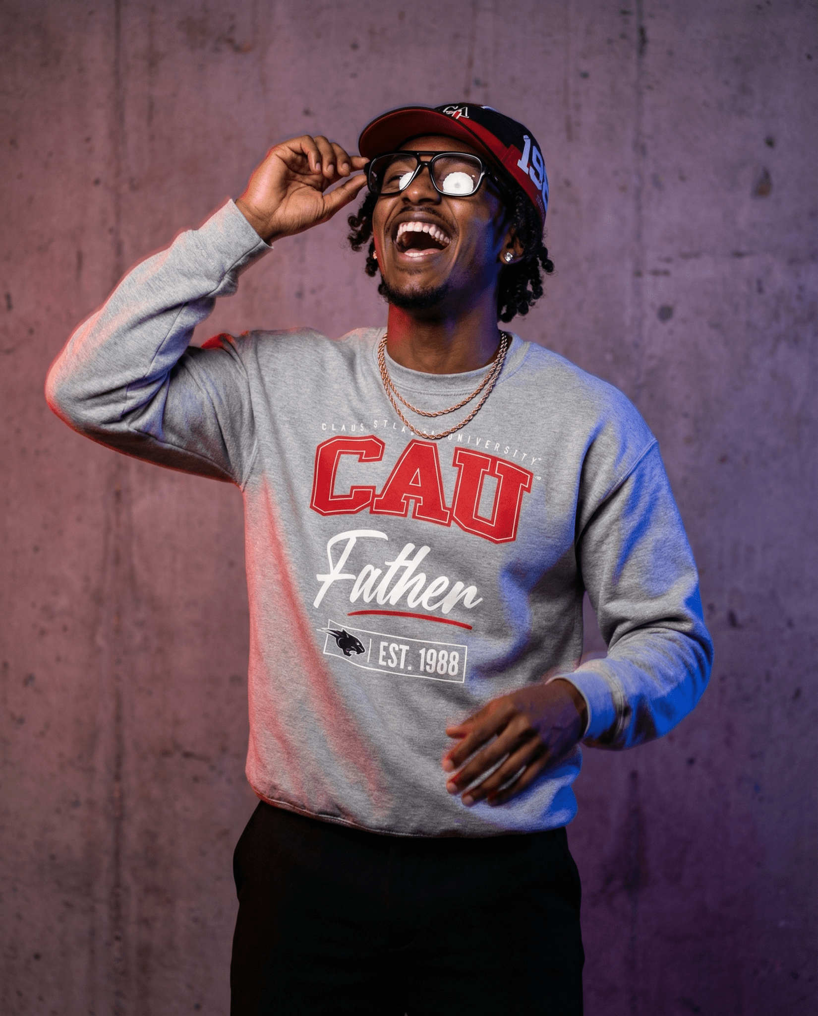 Clark Atlanta University (CAU) - The Family - Sweatshirt