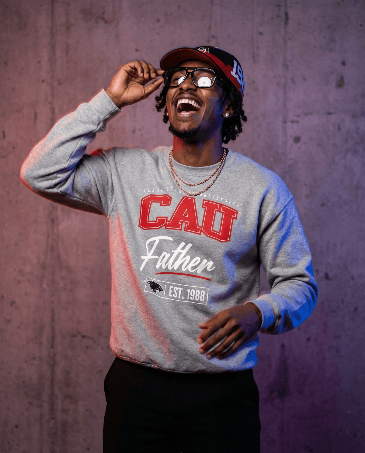 Clark Atlanta University (CAU) - The Family - Sweatshirt