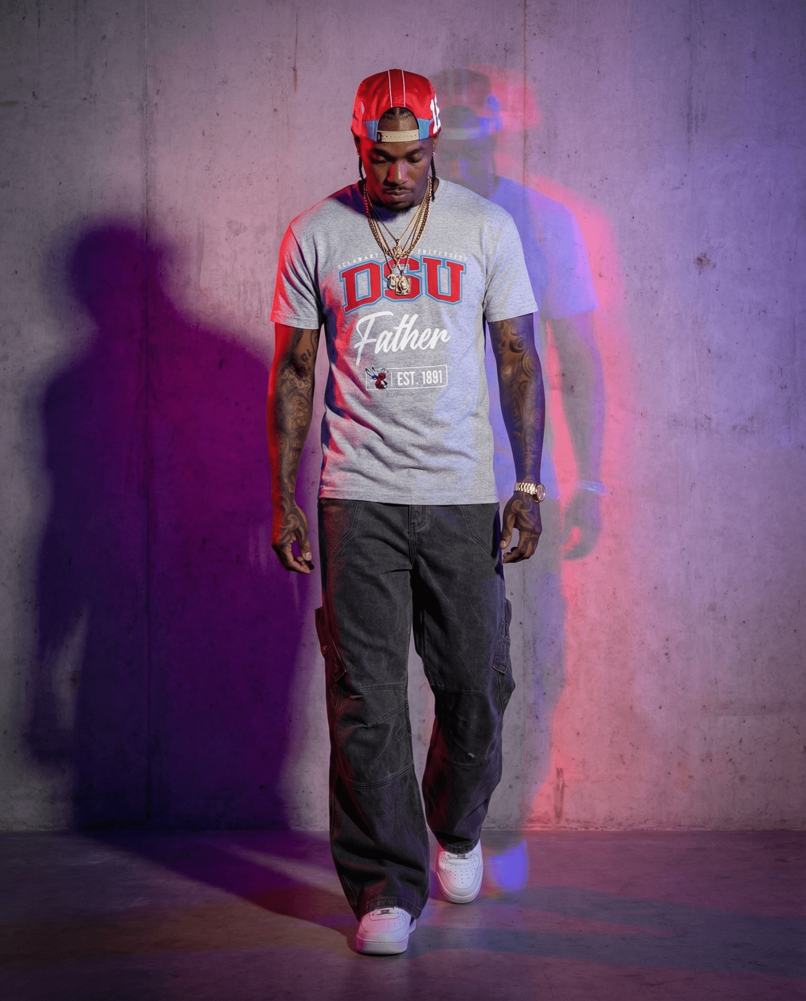 Delaware State University (DSU) - The Family - T-Shirt