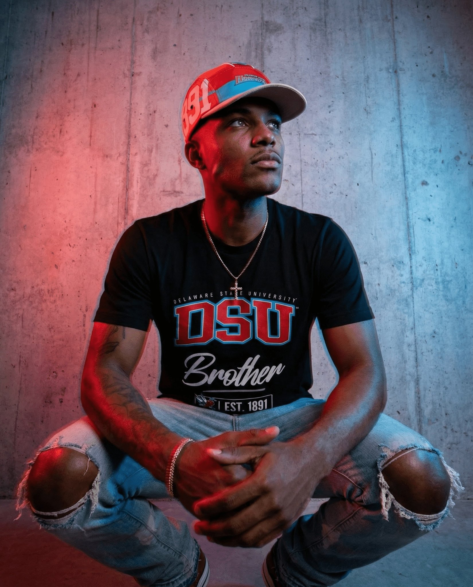 Delaware State University (DSU) - The Family - T-Shirt