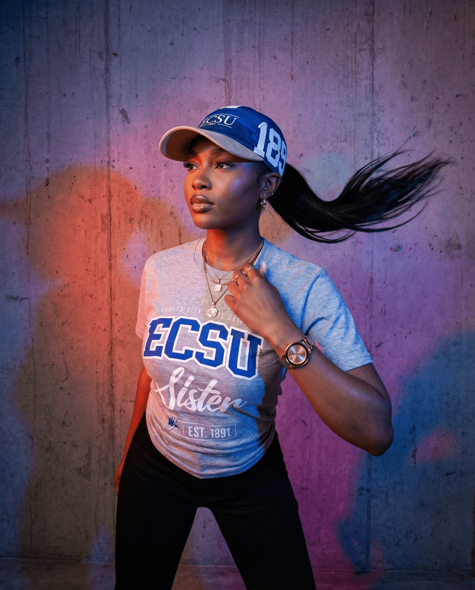 Elizabeth City State University (ECSU) - The Family - T-Shirt