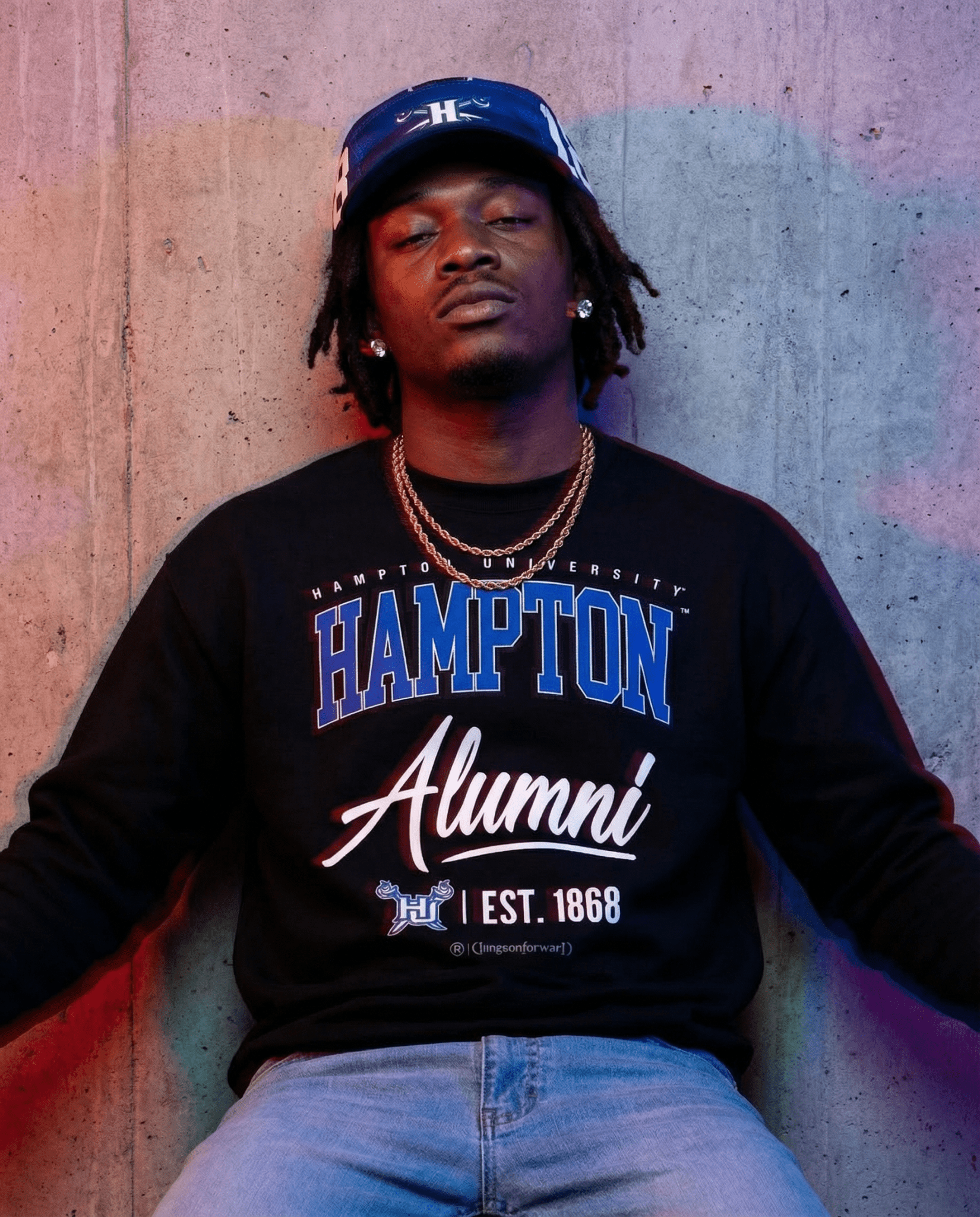 Hampton University (HU) - The Family - Sweatshirt