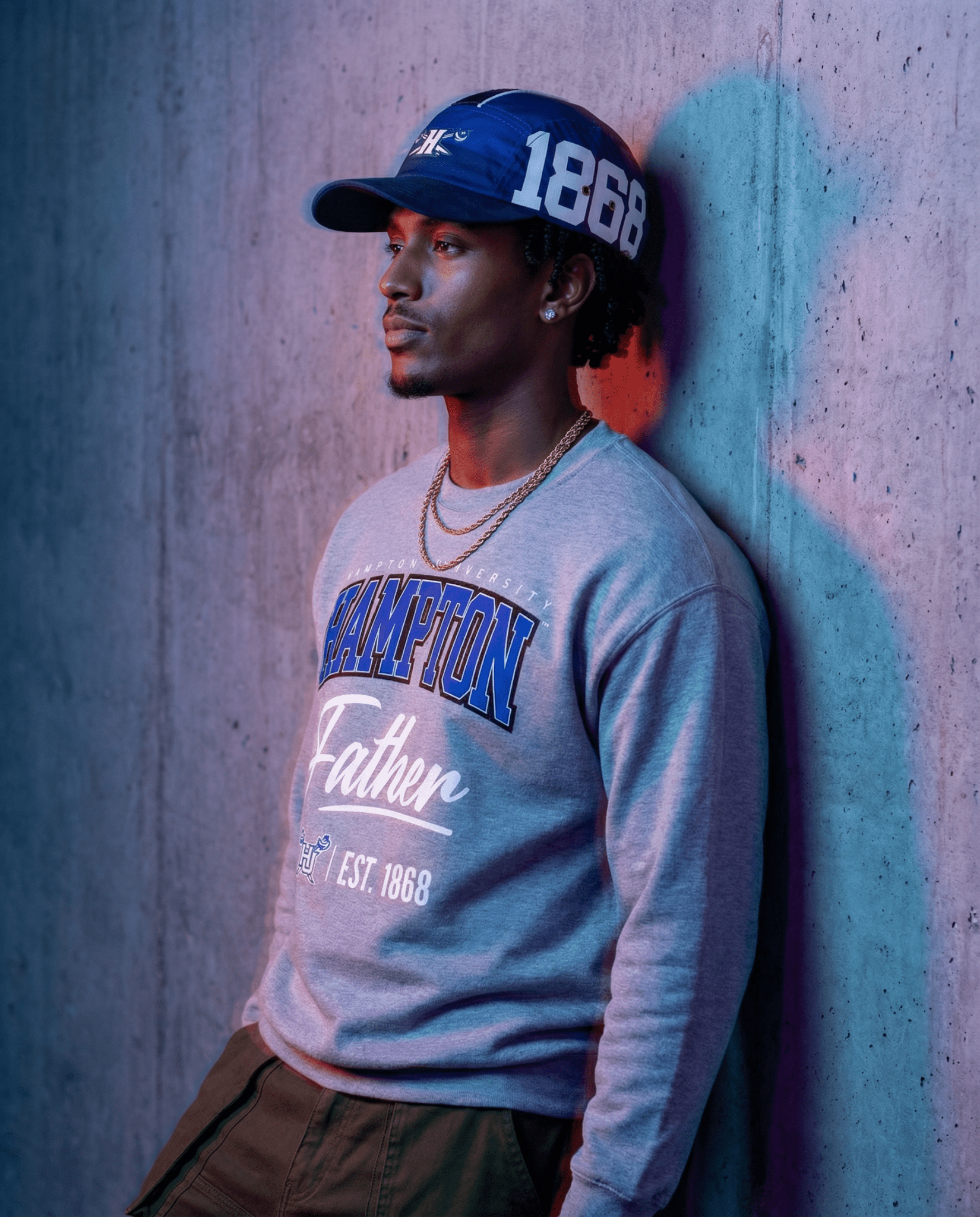 Hampton University (HU) - The Family - Sweatshirt