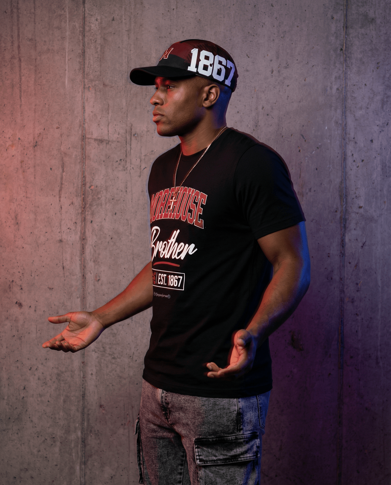 Morehouse College (THE HOUSE) - The Family - T-Shirt