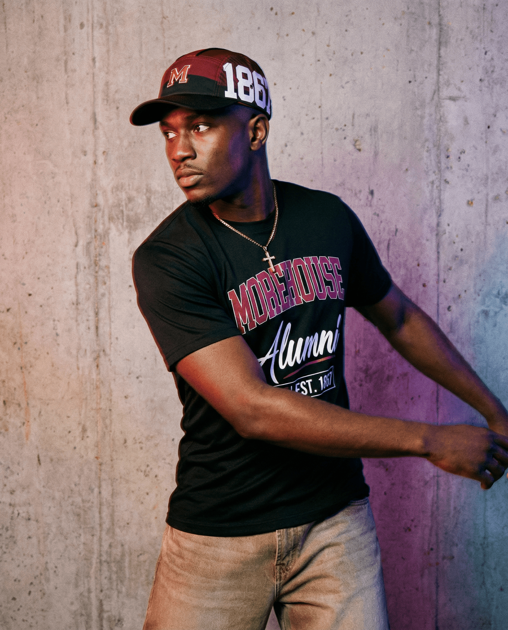 Morehouse College (THE HOUSE) - The Family - T-Shirt