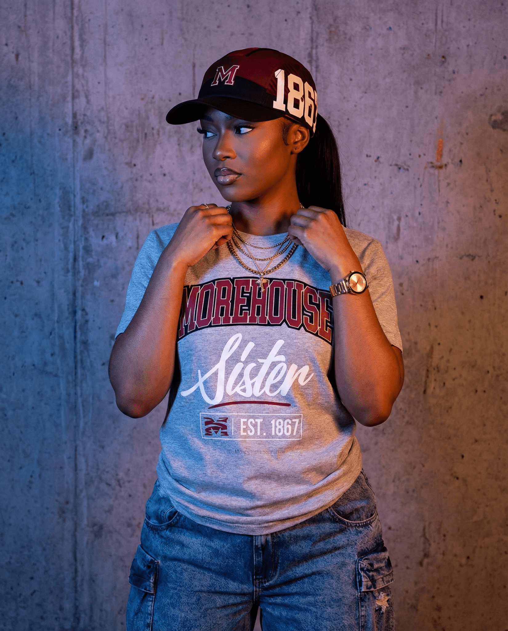 Morehouse College (THE HOUSE) - The Family - T-Shirt