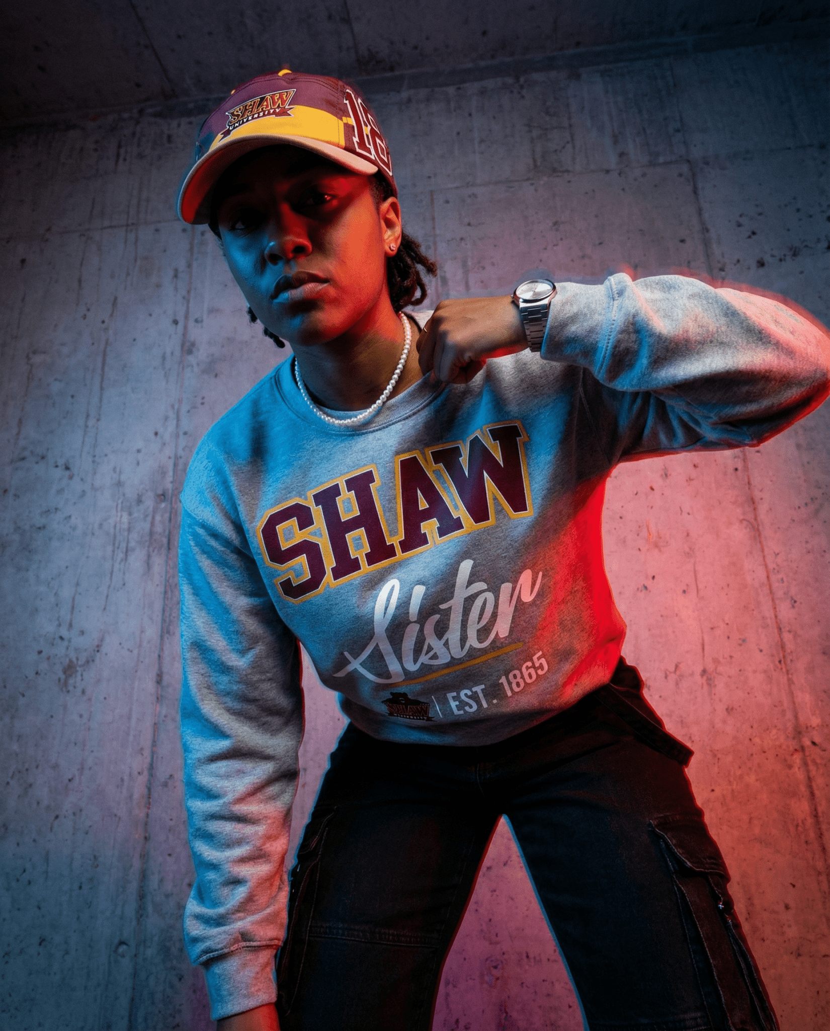 Shaw University (SHAW) - The Family - Sweatshirt