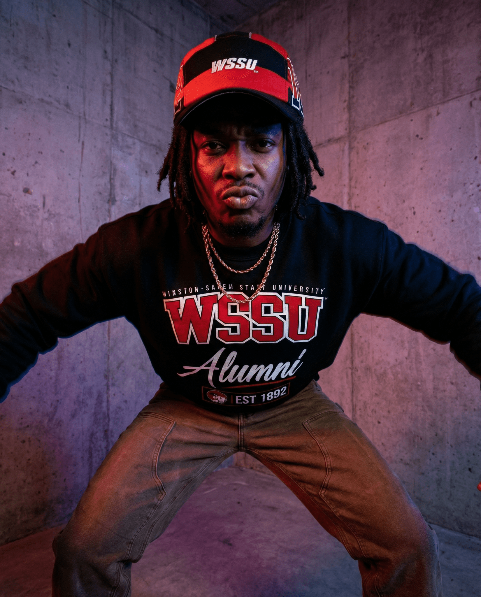Winston-Salem State University (WSSU) - The Family - Sweatshirt