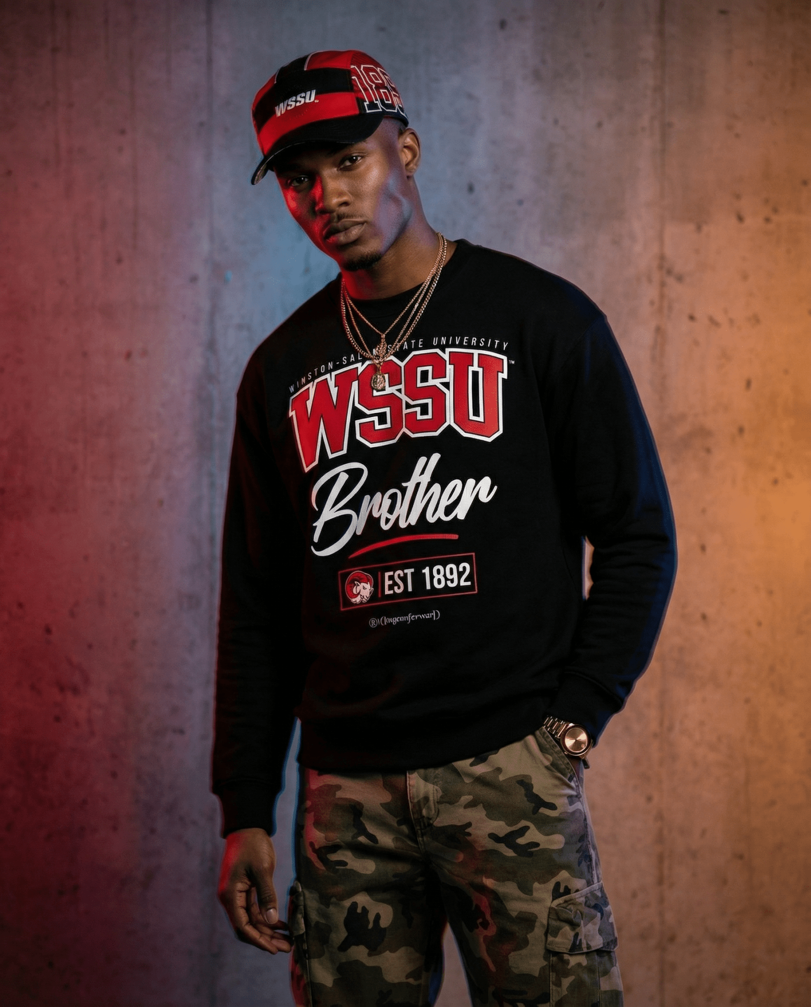 Winston-Salem State University (WSSU) - The Family - Sweatshirt
