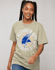 The Yard Essentials - Elizabeth City University - Full Circle Oversized T-Shirt
