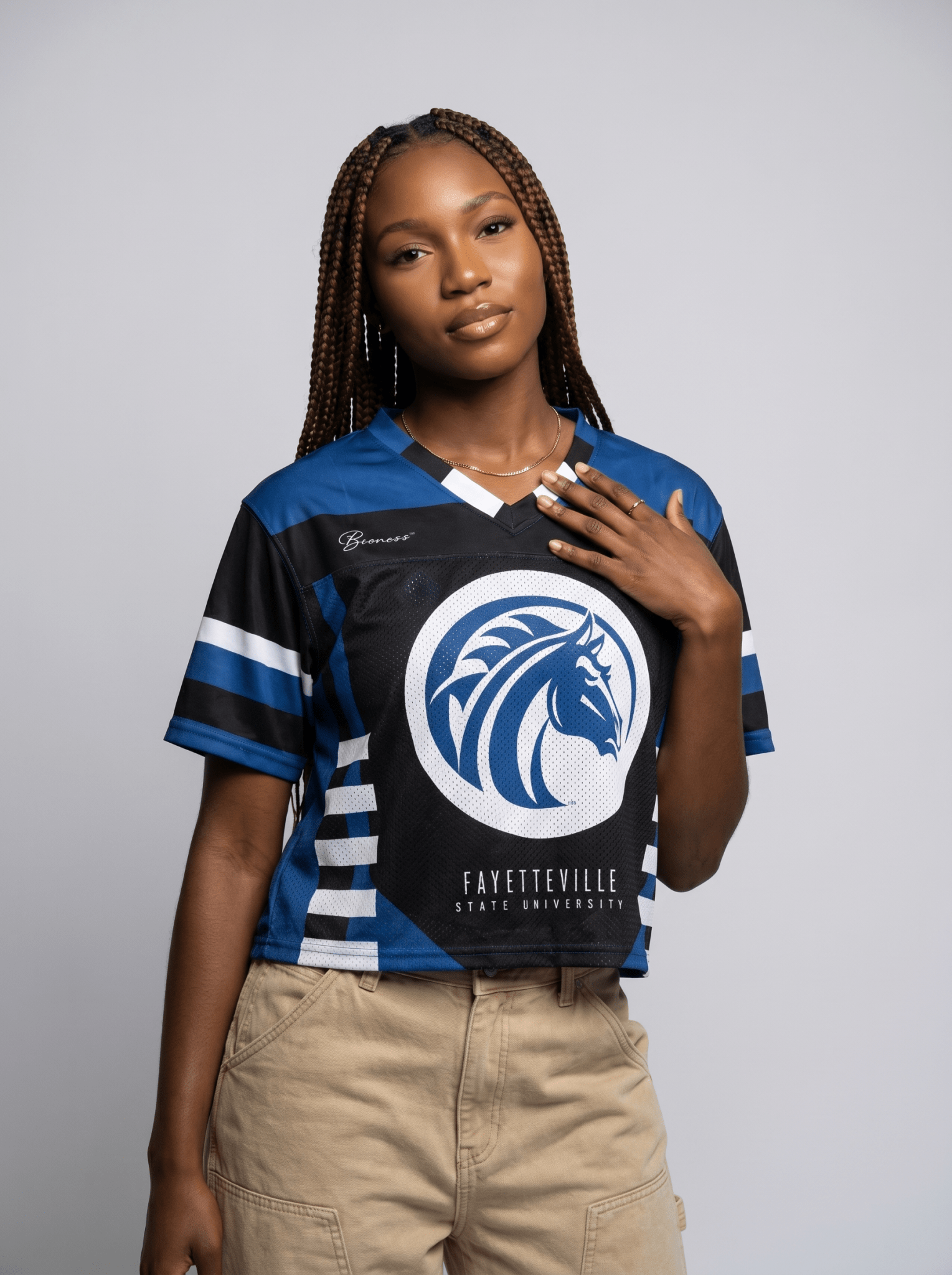 Fayetteville State University - Phenom HBCU Box Football Jersey
