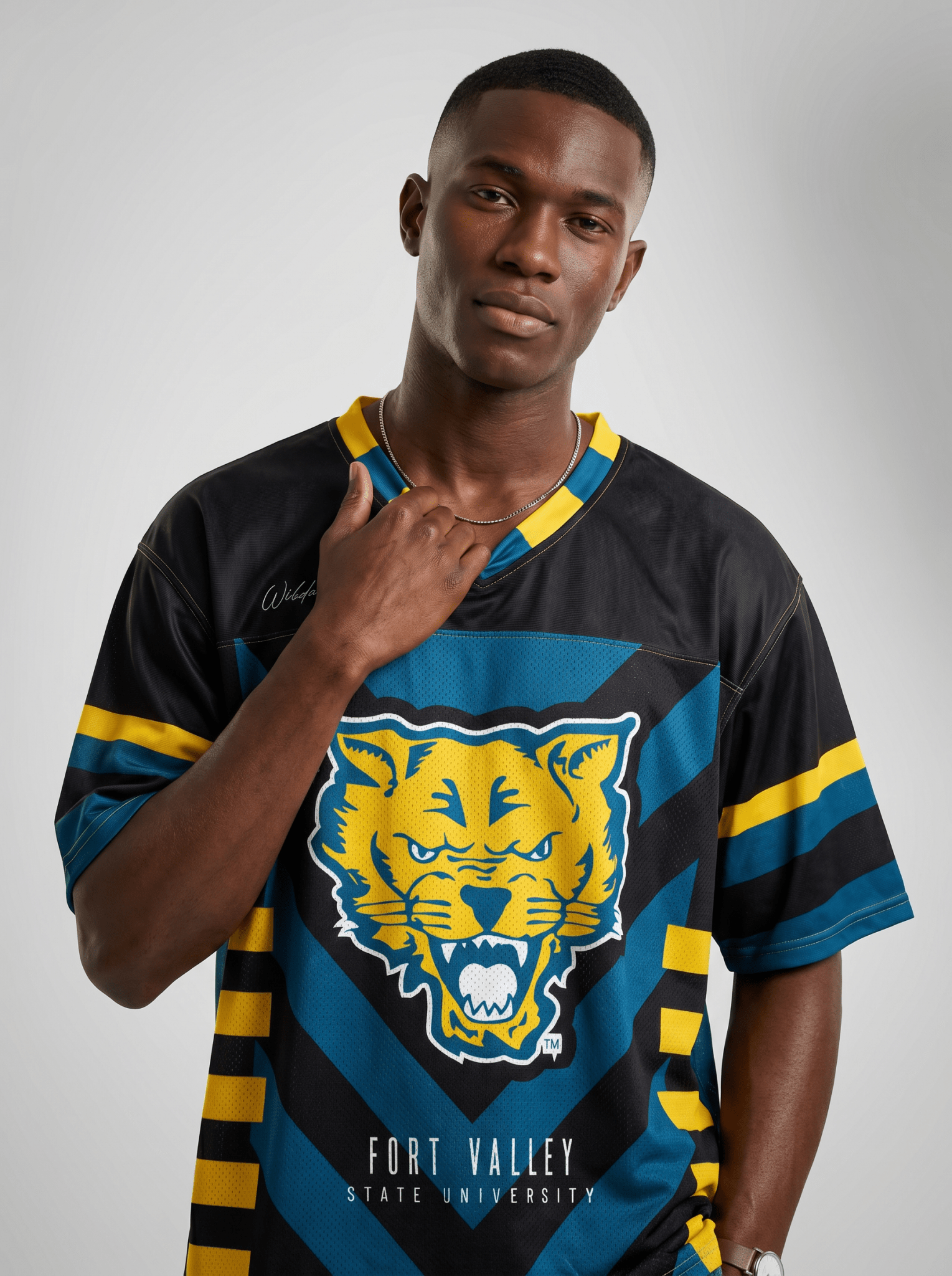 Fort Valley State University - Phenom HBCU Box Football Jersey