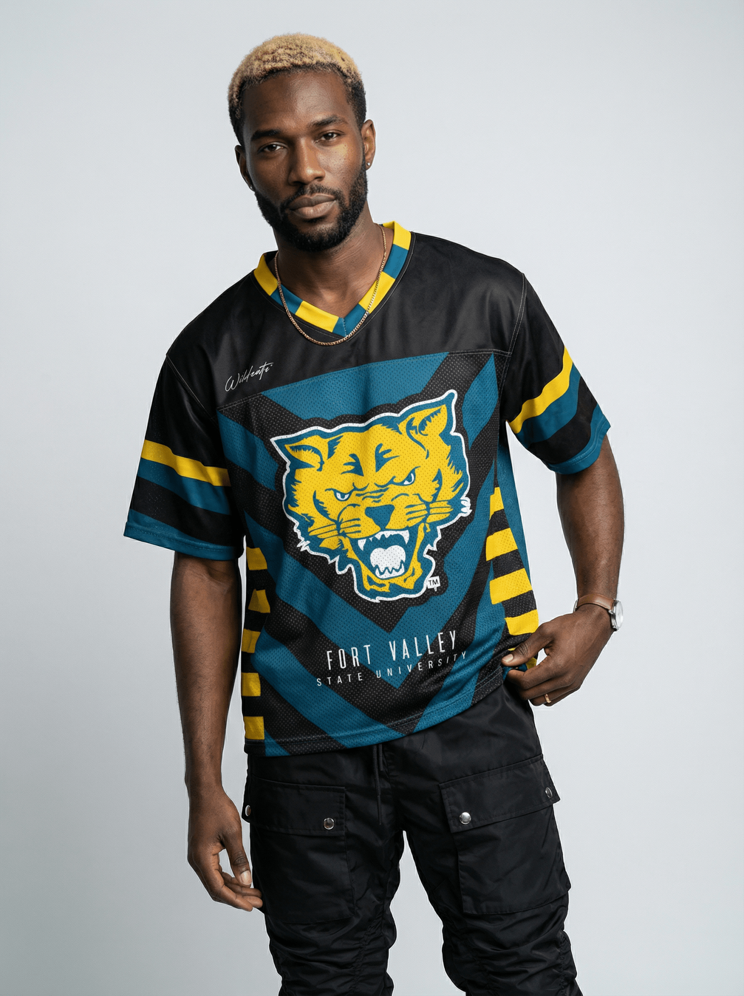 Fort Valley State University - Phenom HBCU Box Football Jersey