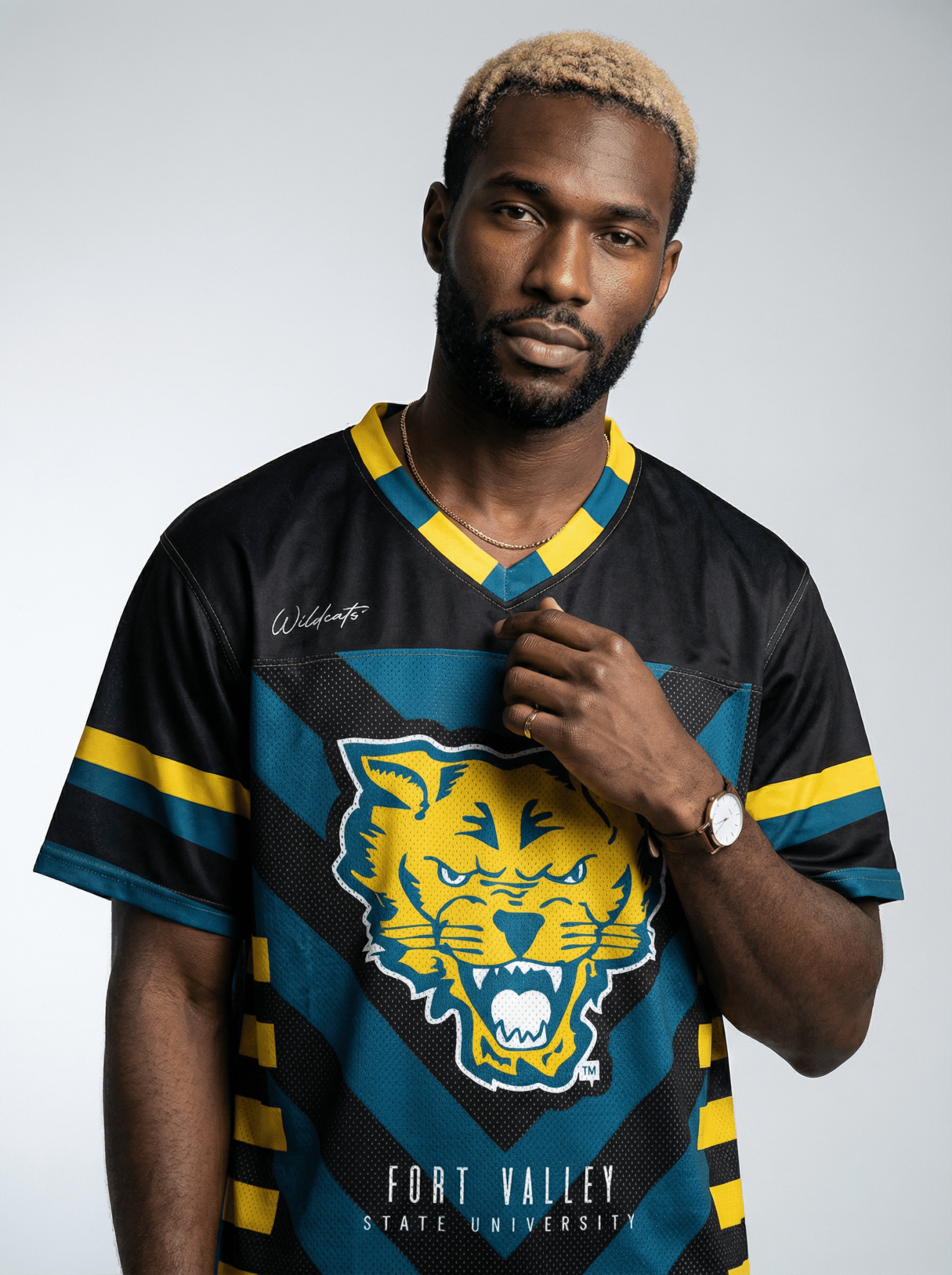 Fort Valley State University - Phenom HBCU Box Football Jersey