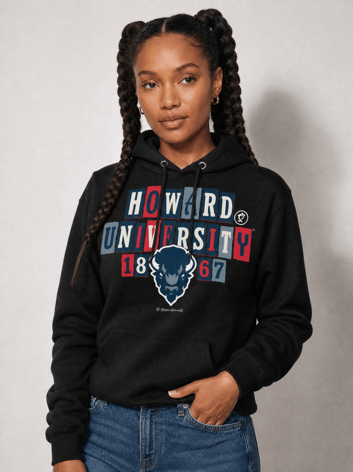 Howard University - Collage Hoodie