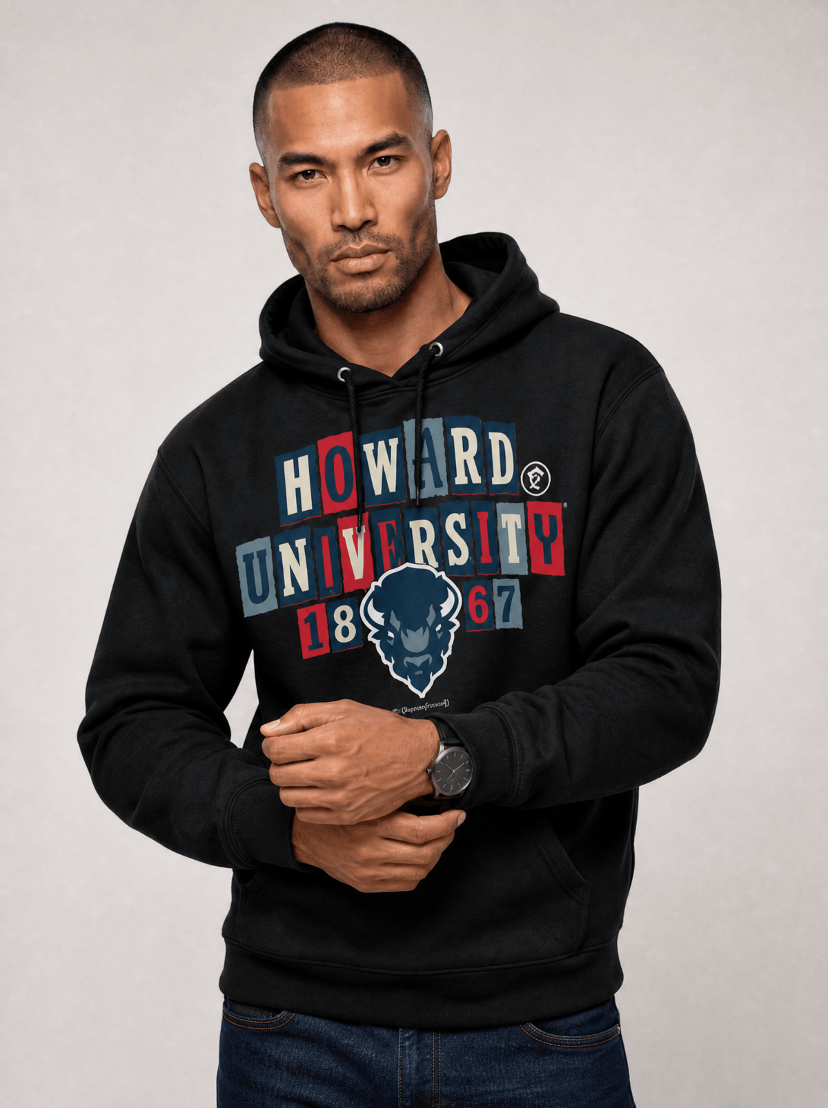 Howard University - Collage Hoodie
