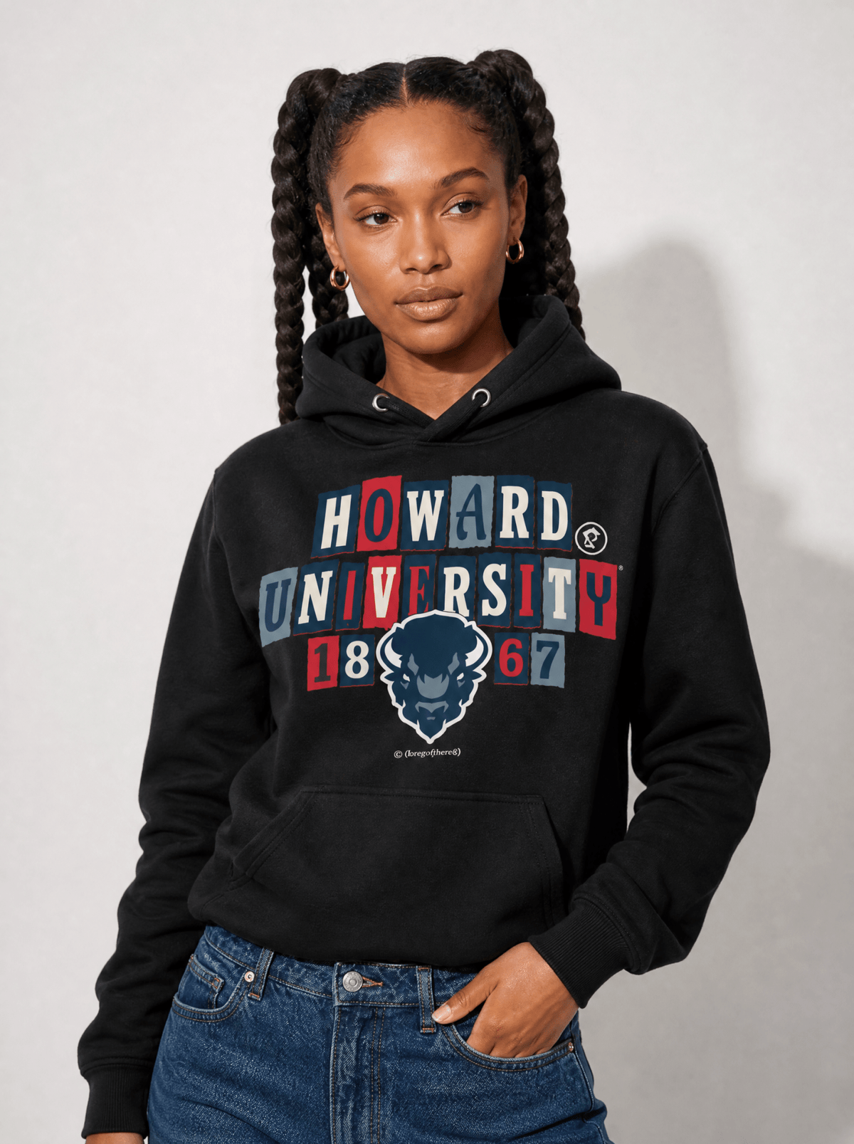 Howard University - Collage Hoodie