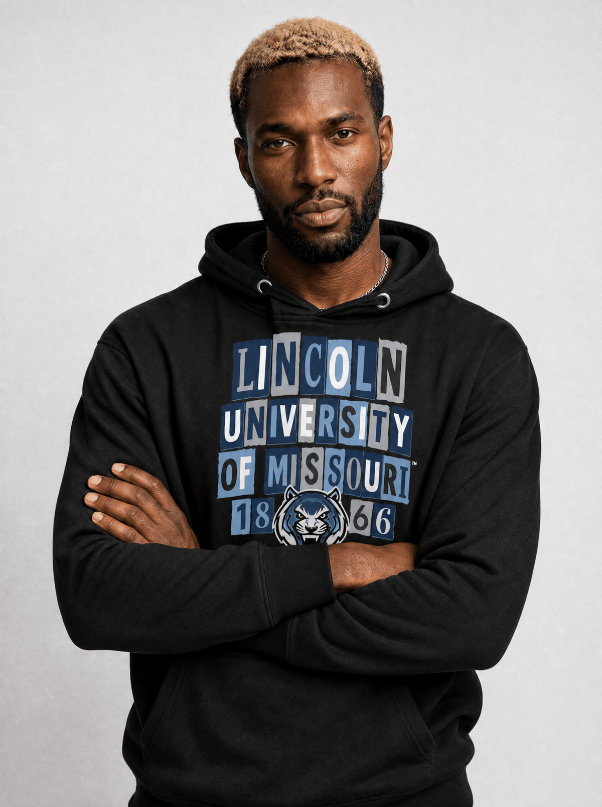 Lincoln University of Missouri - Collage Hoodie