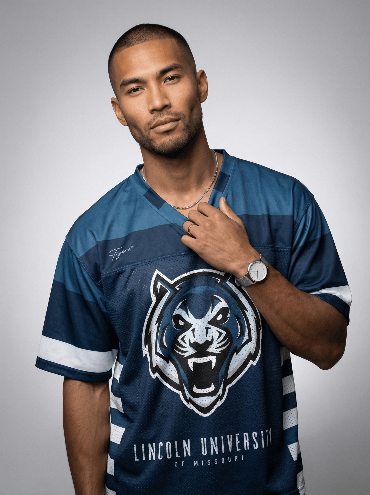 Lincoln University of Missouri - Phenom HBCU Box Football Jersey