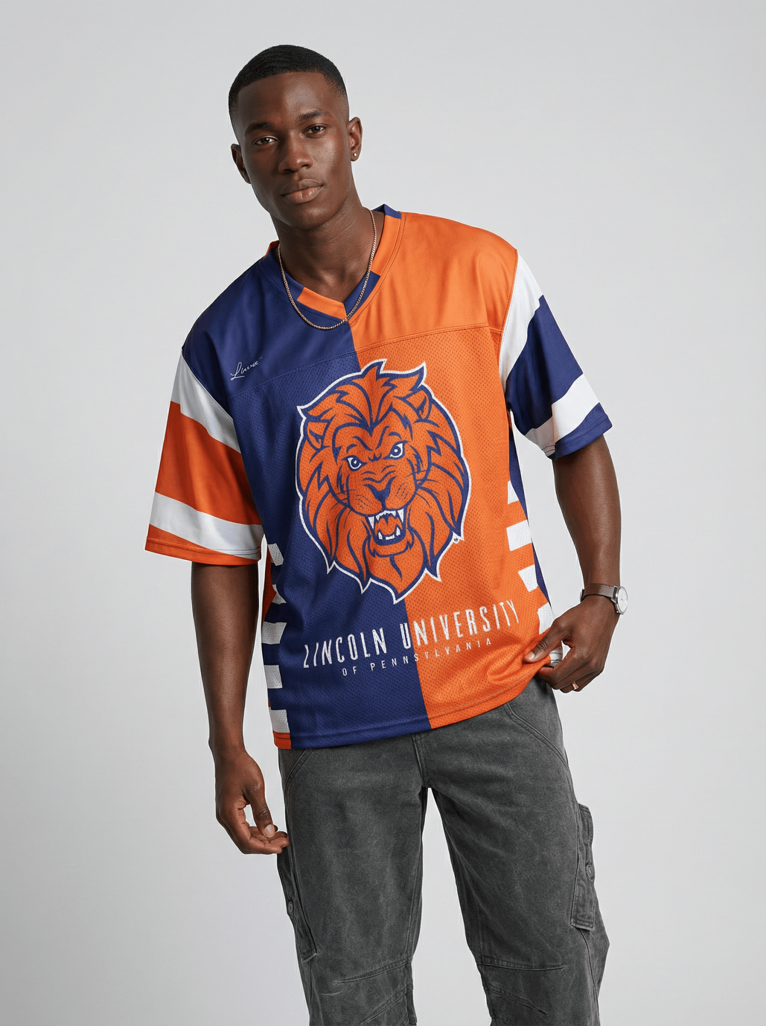 Lincoln University of Pennsylvania - Phenom HBCU Box Football Jersey