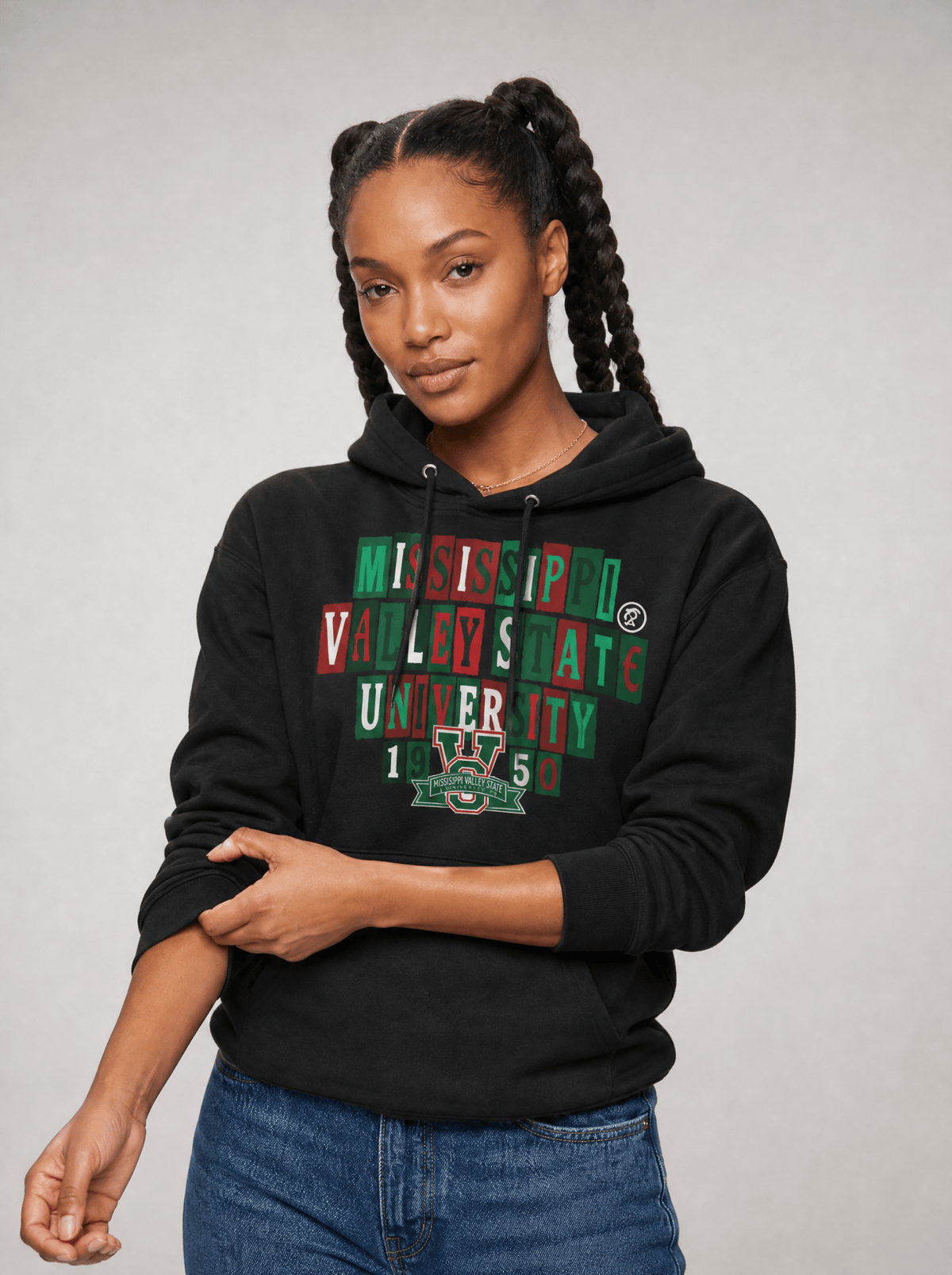 Mississippi Valley State University - Collage Hoodie