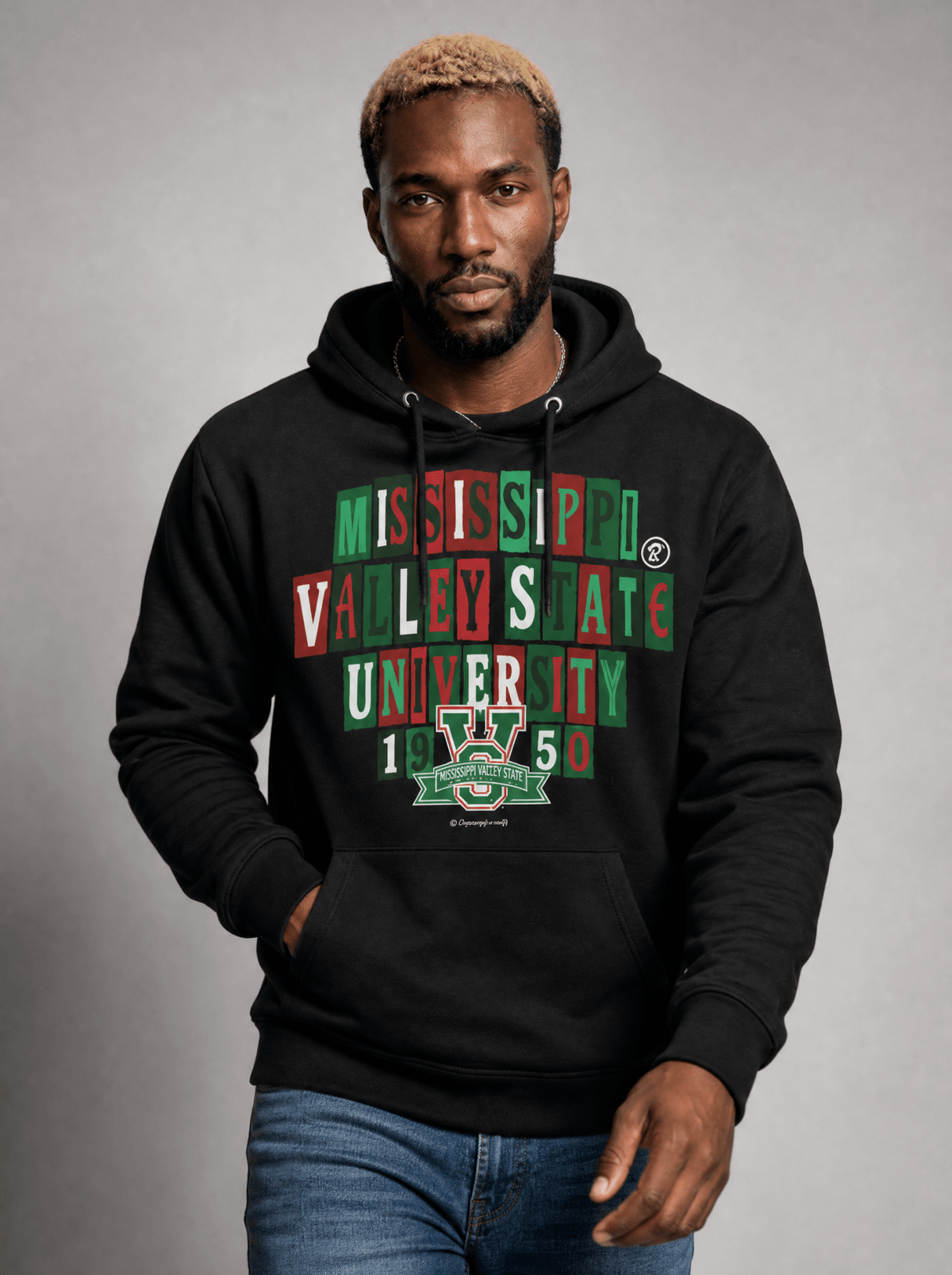 Mississippi Valley State University - Collage Hoodie