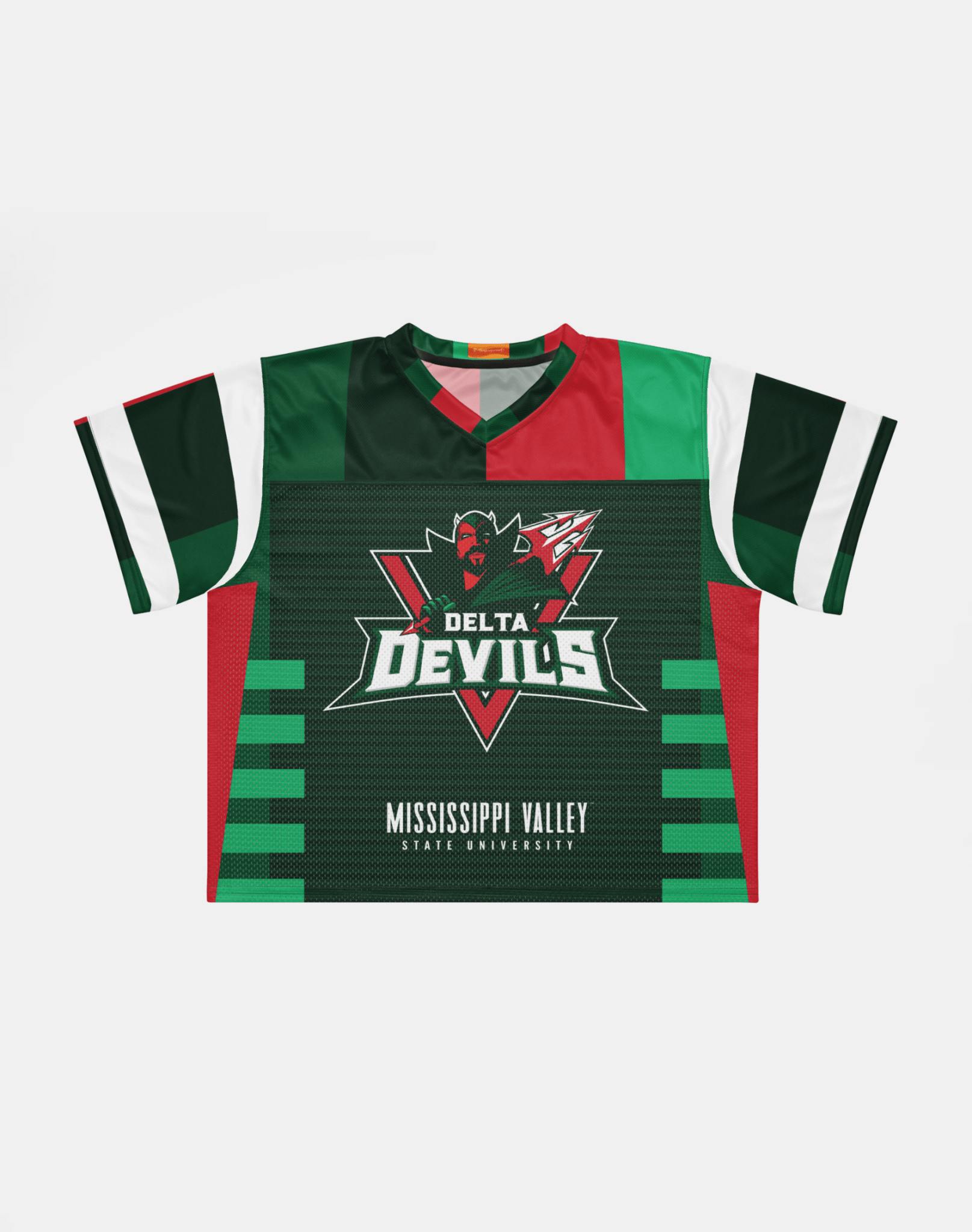 Mississippi Valley State University - Phenom HBCU Box Football Jersey